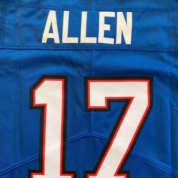 NWT Youth/Kids Josh Allen Buffalo Bills Stitched Jerseys, size L, XL - Picture 6 of 7